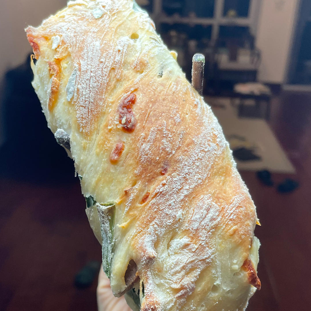 【ciabatta】家庭版恰巴塔，软乎乎的拖鞋面包