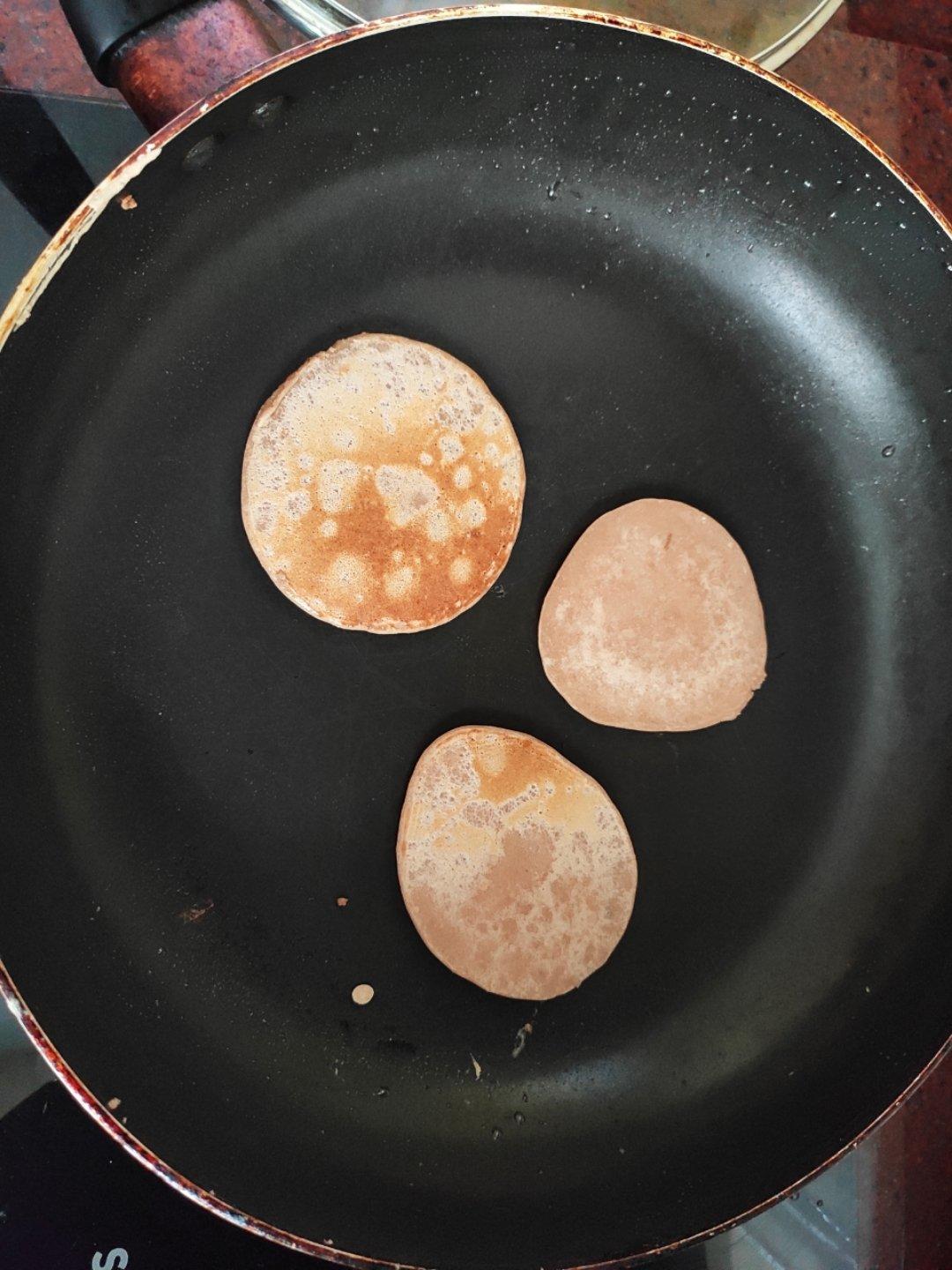 香蕉牛奶小煎饼