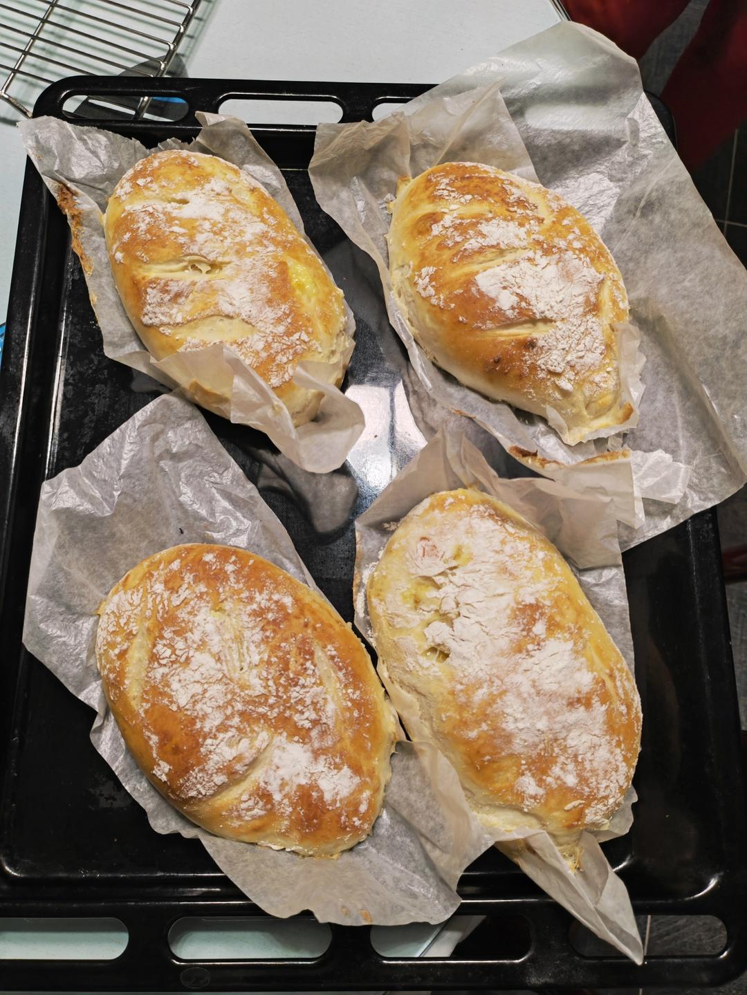 芝士新奥尔良鸡肉软欧包