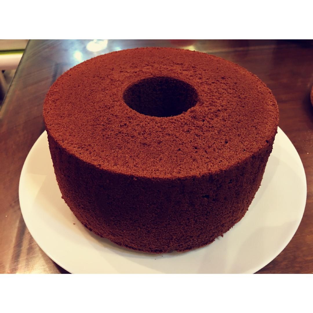 不消泡的巧克力戚风