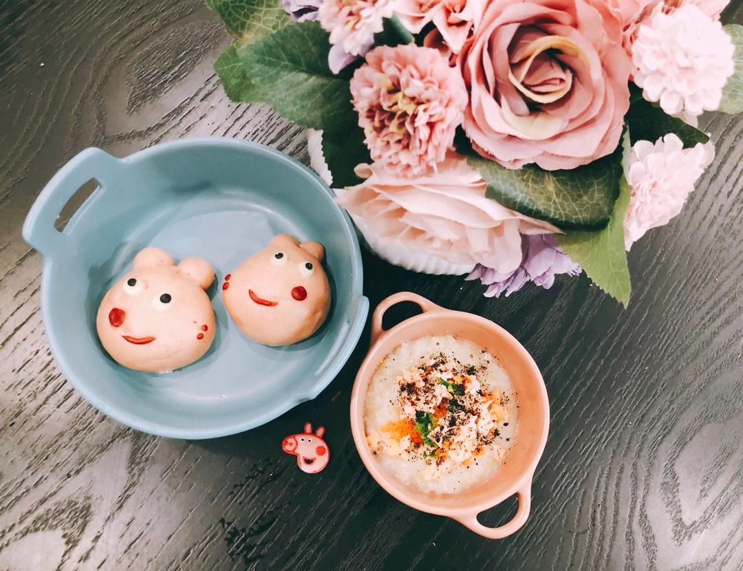 小猪佩琦豆沙包