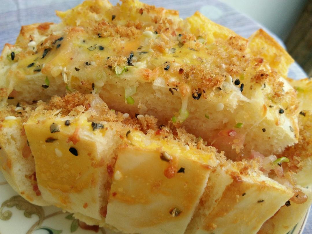 晓0月做的香脆芝士馒头