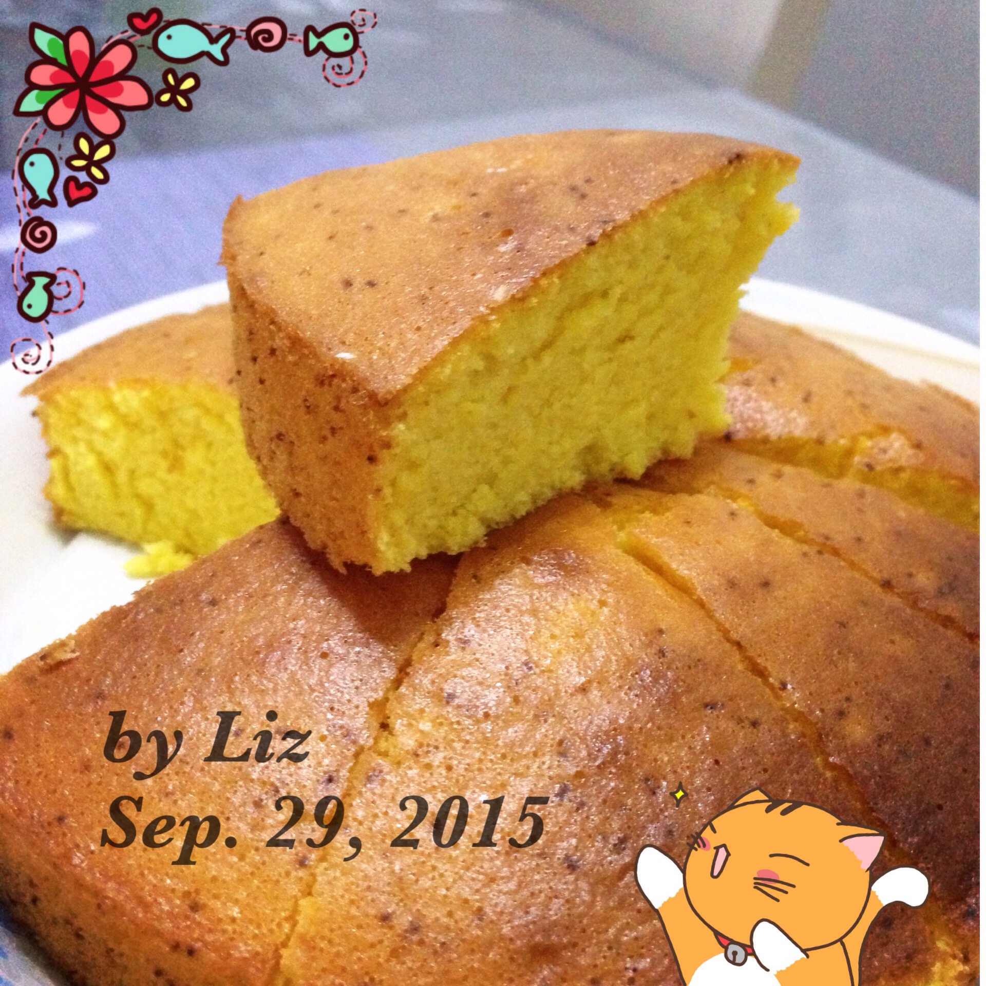 无油健康小蛋糕