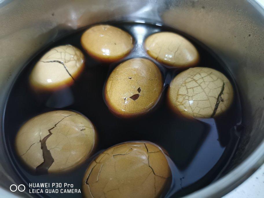 电饭煲煮五香茶叶蛋