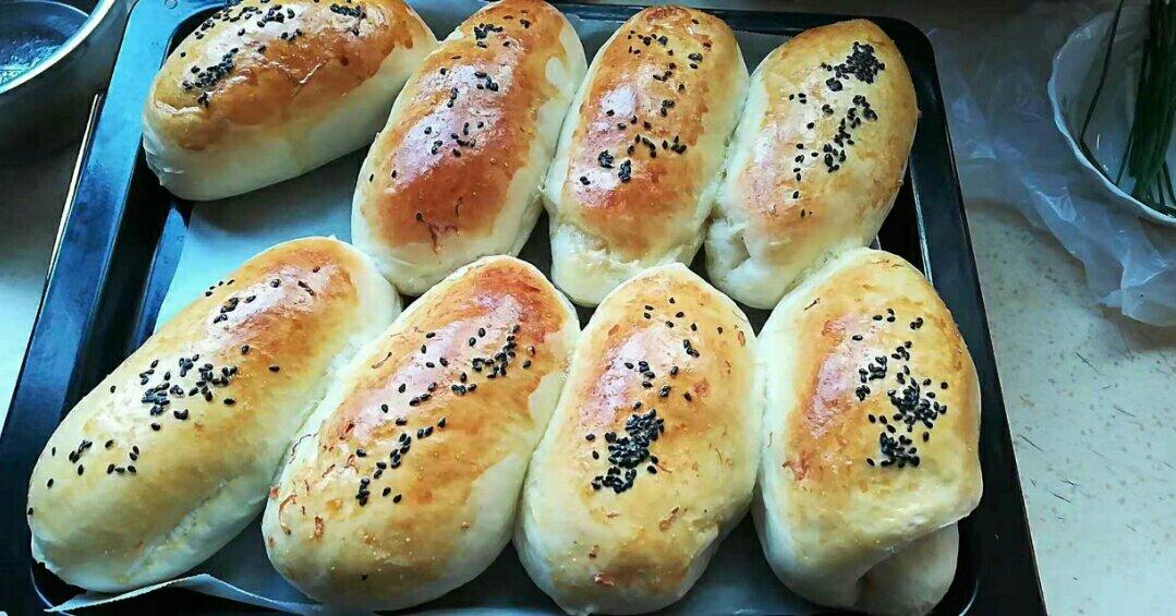 肉松沙拉酱面包（65度汤种）