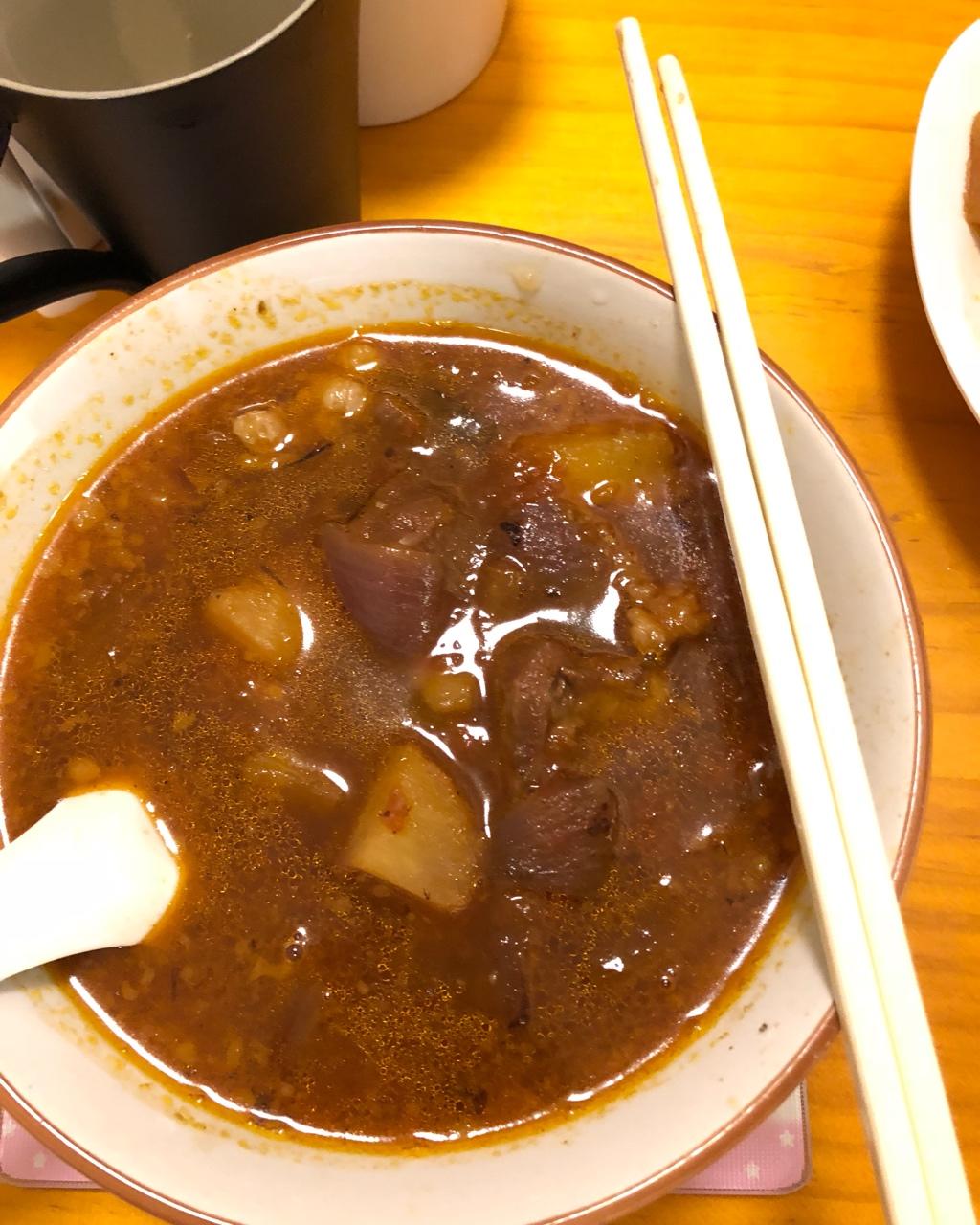 番茄土豆炖牛腩