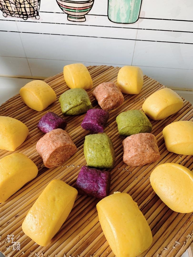 儿童辅食—彩色小馒头