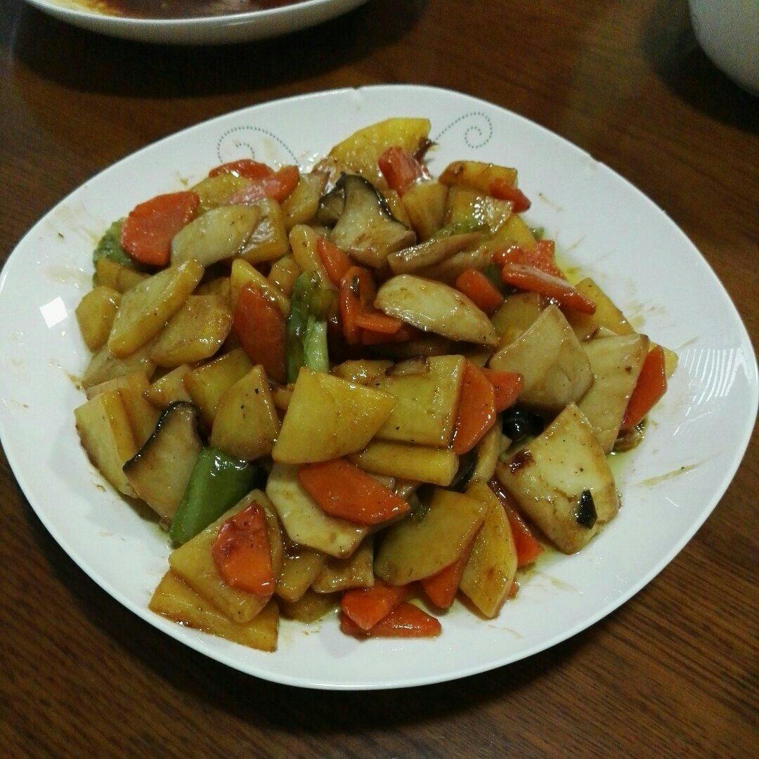 素炒三样