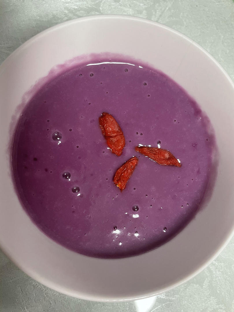 迷人的紫薯汁（九阳豆浆机版）