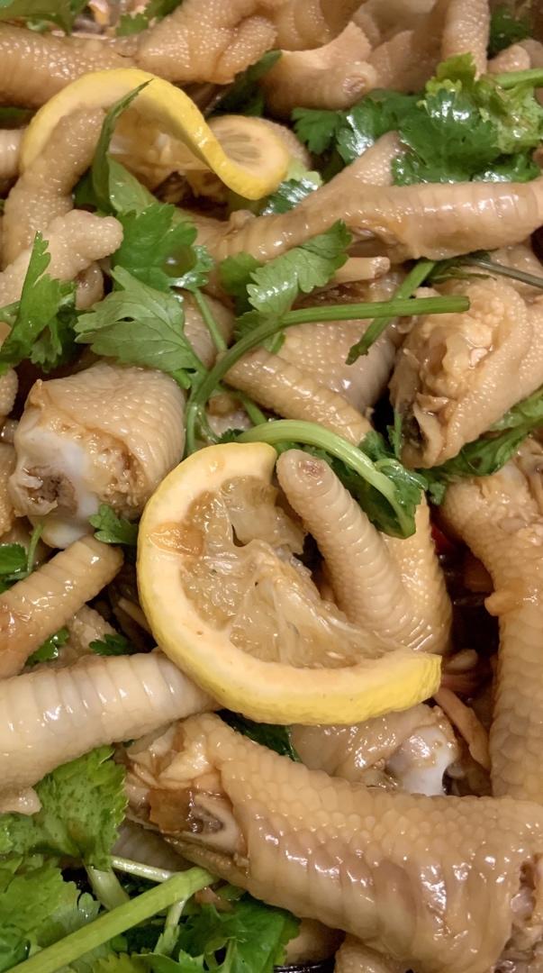 柠檬凤爪--夏日清新菜