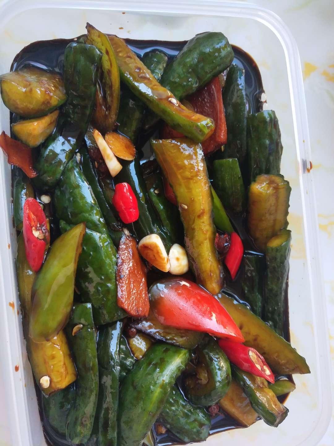 爽脆黄瓜条咸菜