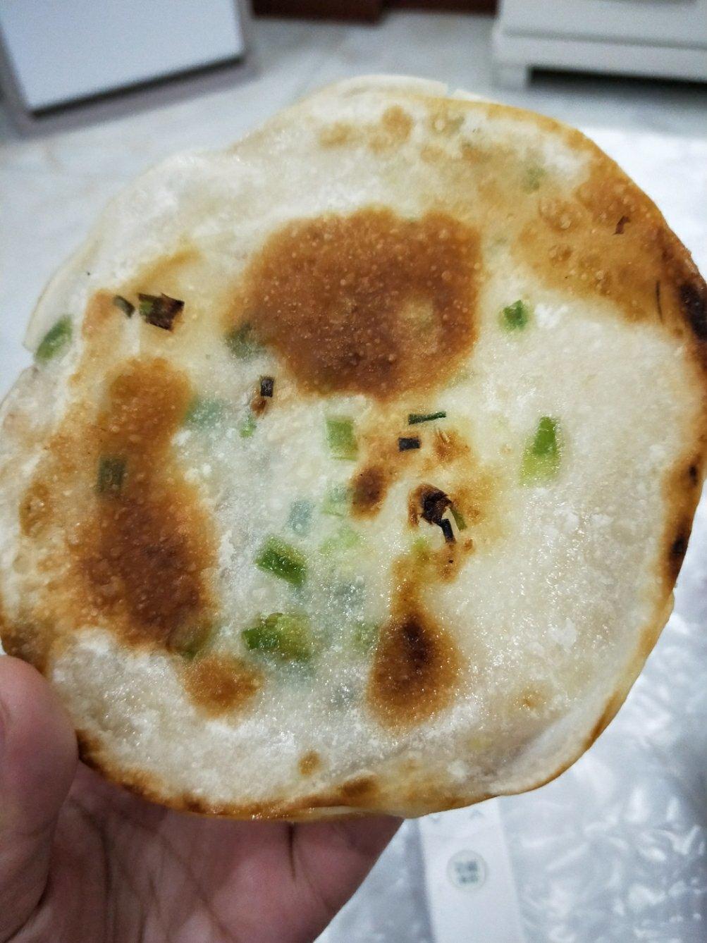 饺子皮葱油饼