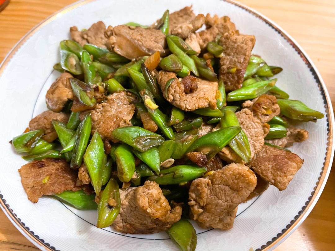 四季豆炒肉