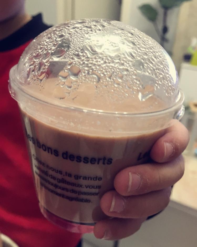 巧克力牛奶心形布丁