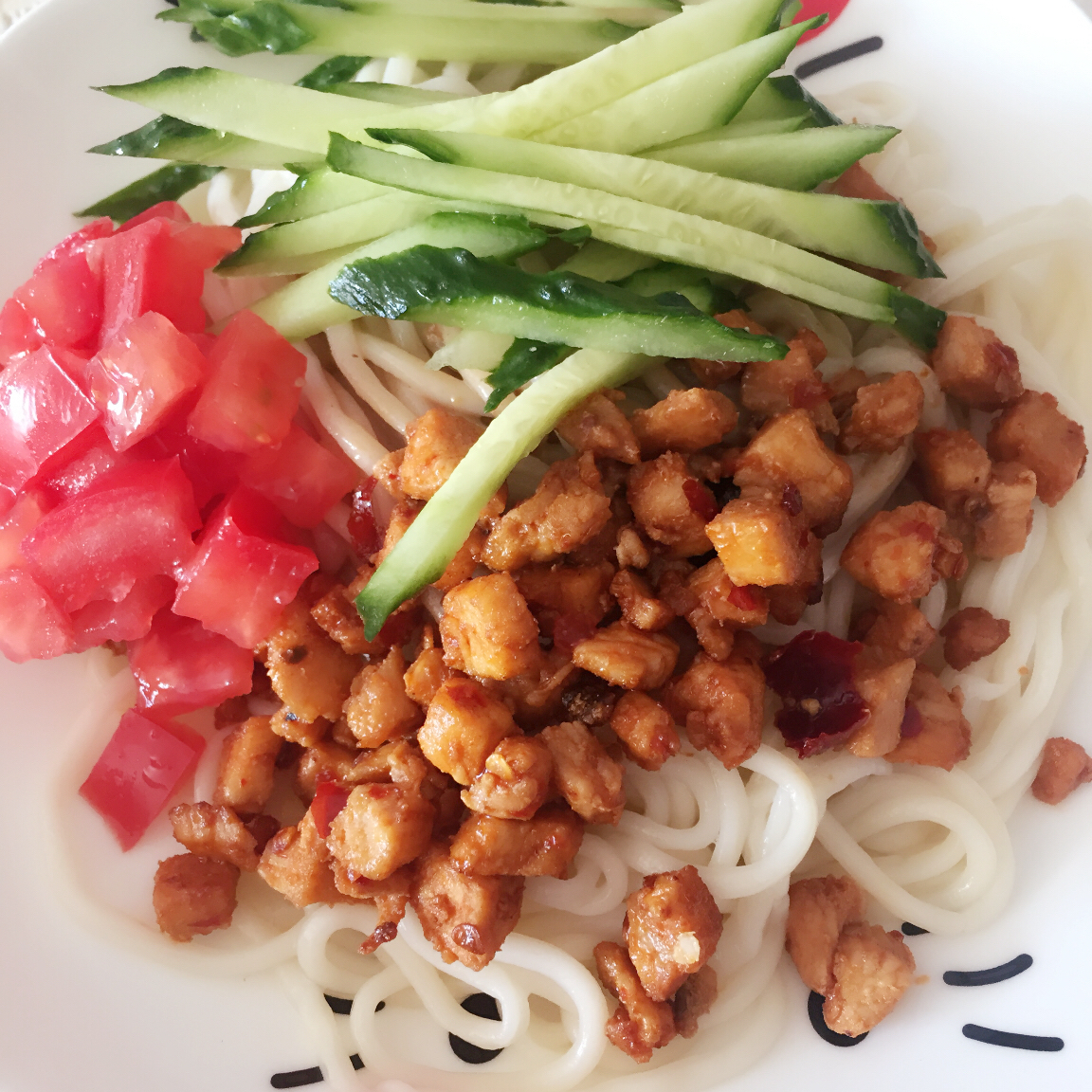 一夫食堂半半拌面