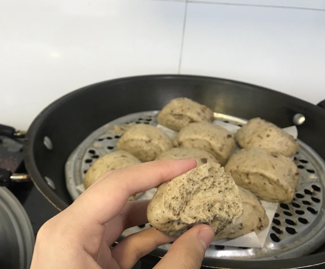 养生红糖红枣馒头