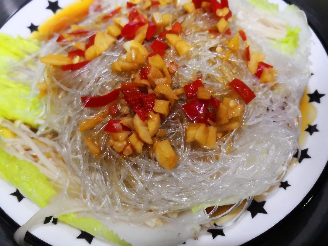 蒜蓉粉丝娃娃菜