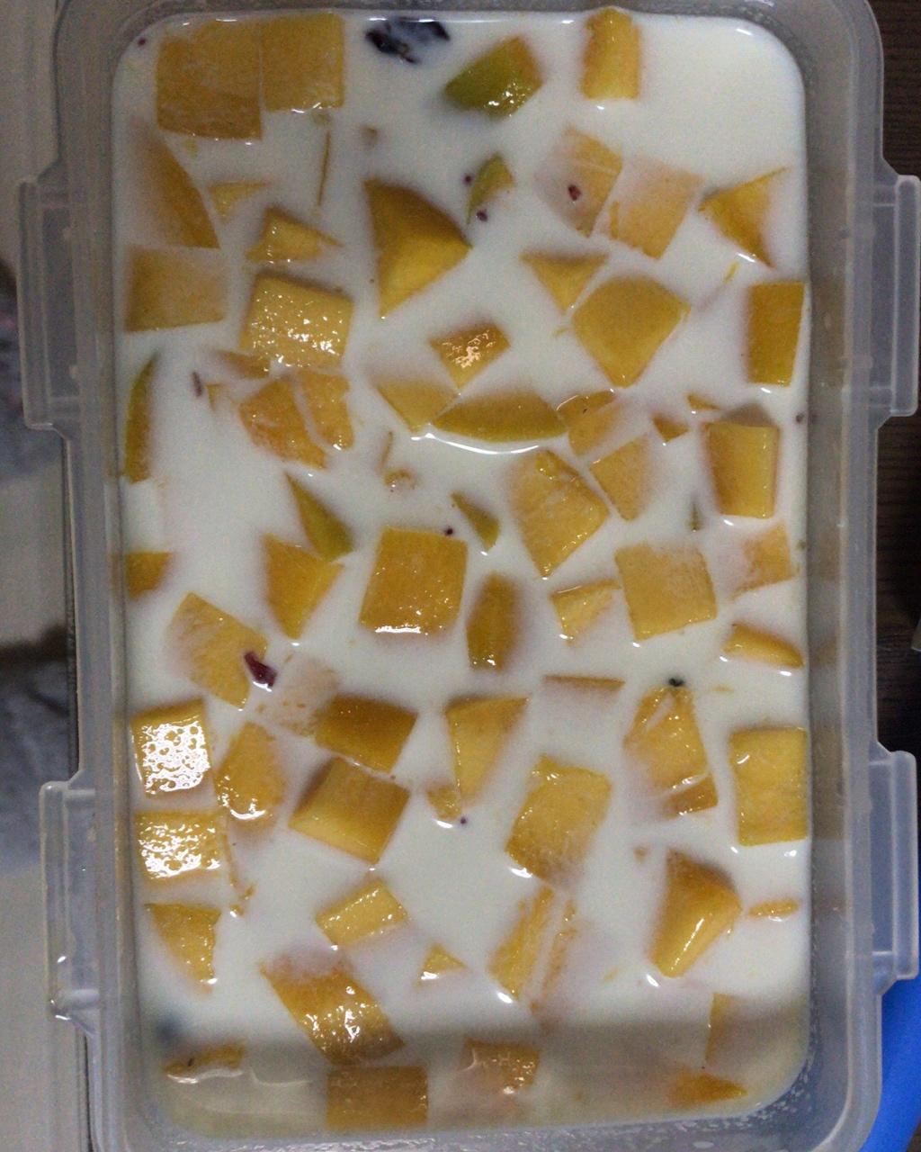 芒果牛奶布丁
