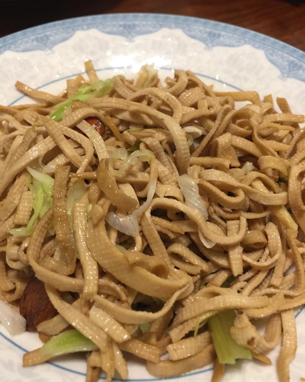 凉拌豆腐丝
