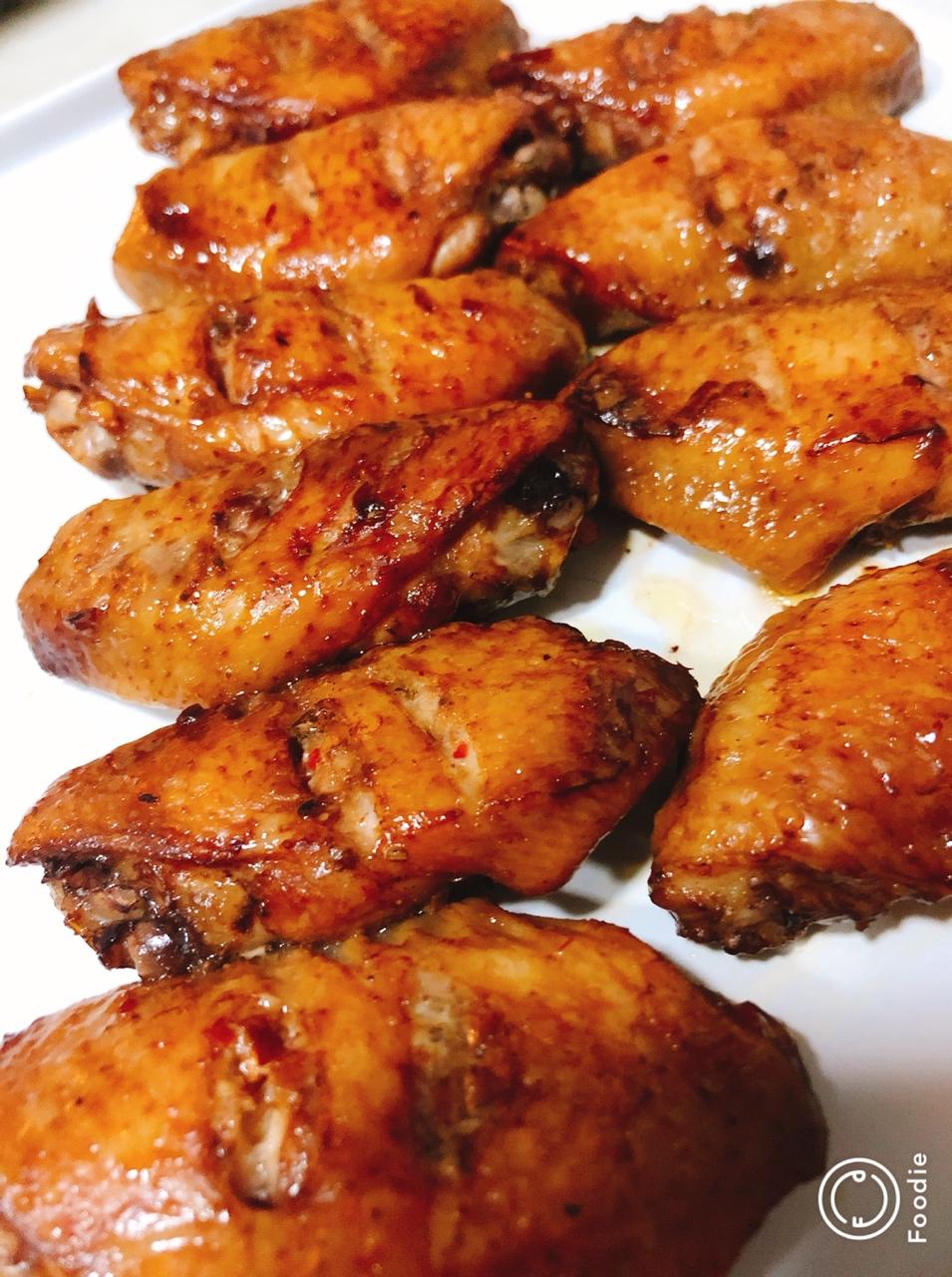 不那么变态的辣烤翅中（秘方版）