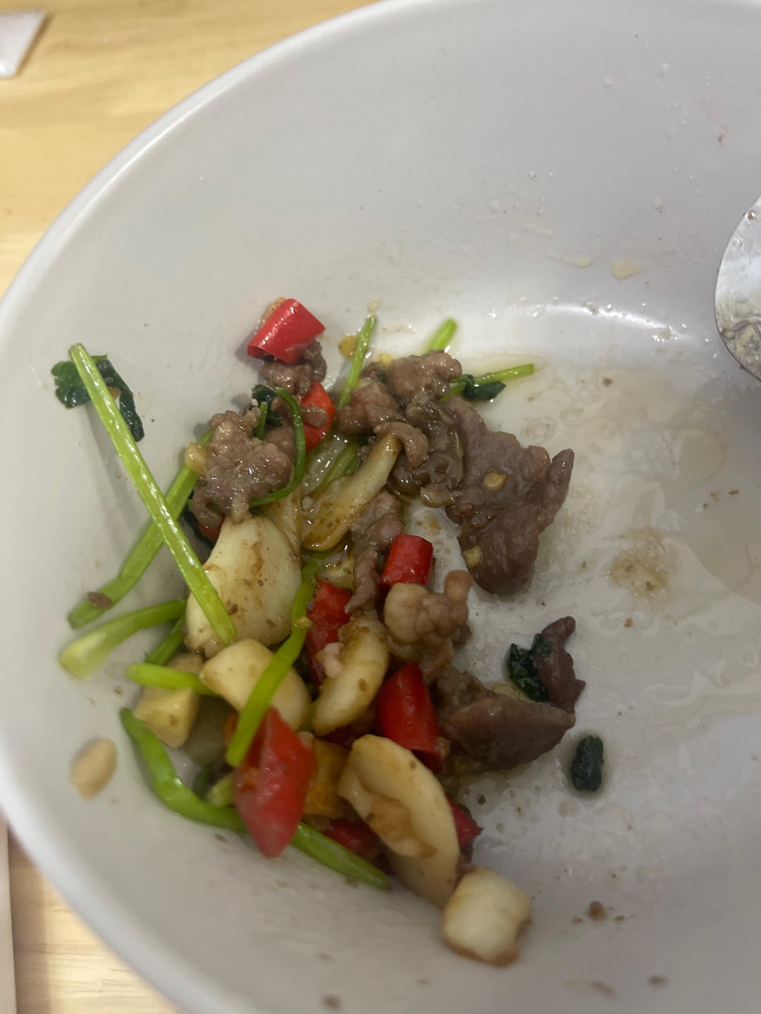 小炒牛肉（肉嫩味香）