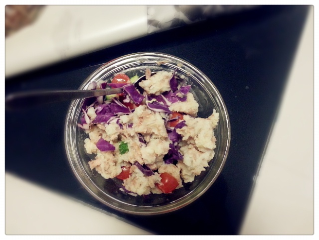 鲜蔬金枪鱼沙拉