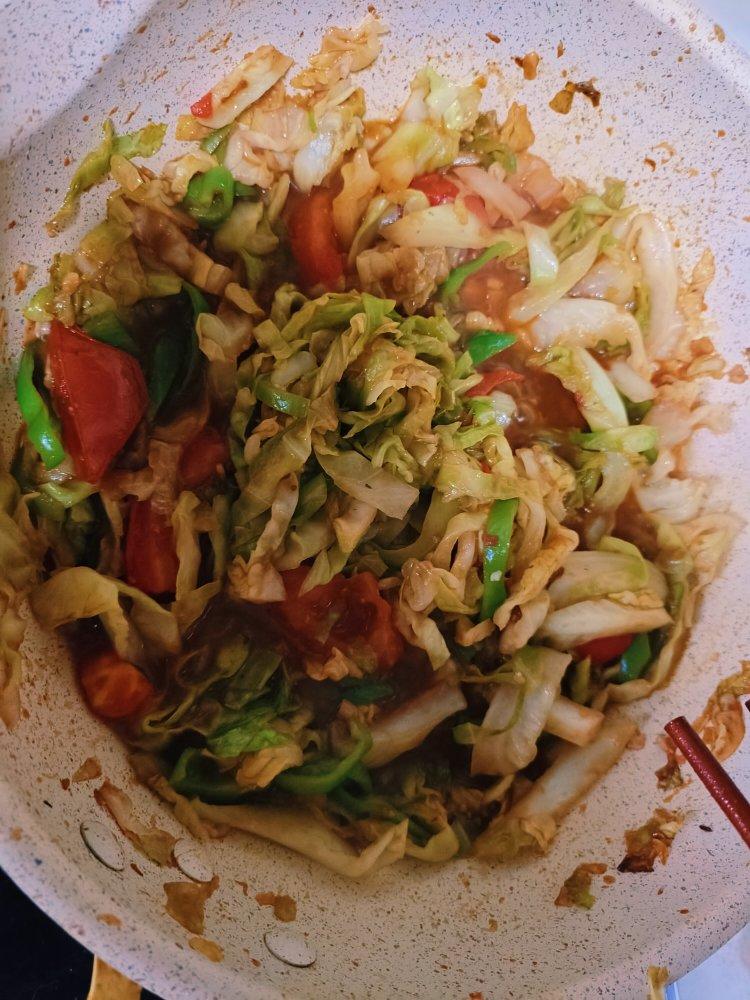 西红柿炒大头菜