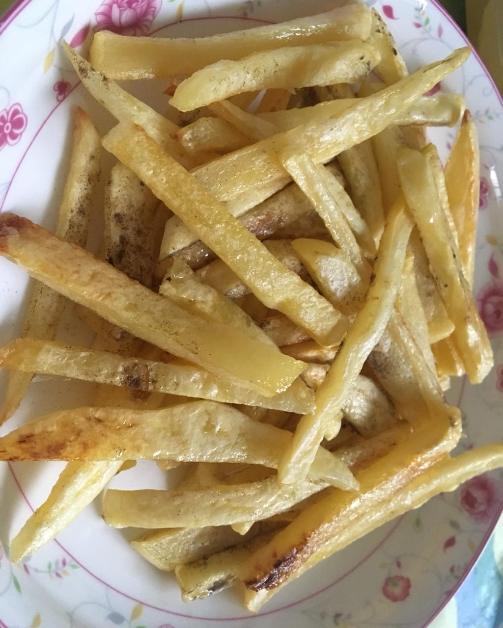 2勺油搞定炸薯条（烤箱版 ）