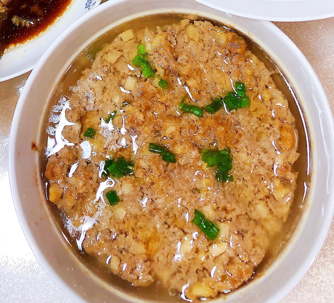 孩子爱吃的蒸肉饼