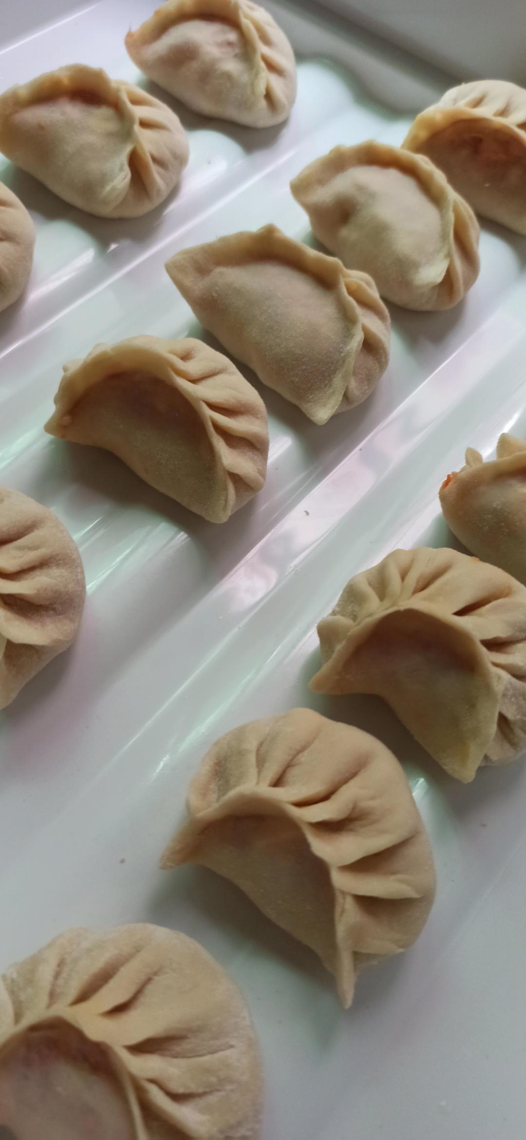 手工揉面三分钟，又韧又薄又好包的饺子皮