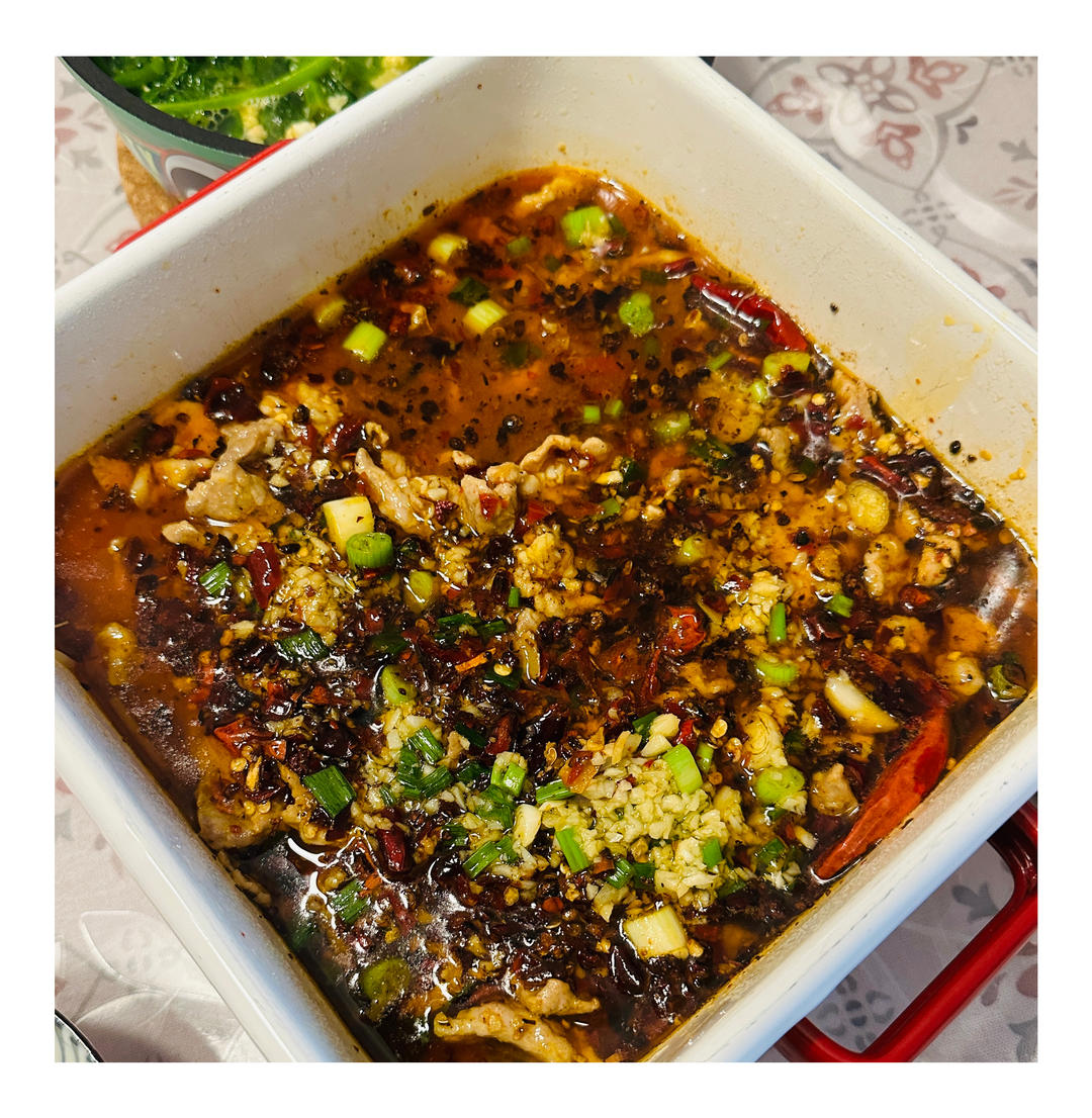 厨师长教你：“水煮肉片”的正宗做法，这味道真的很四川