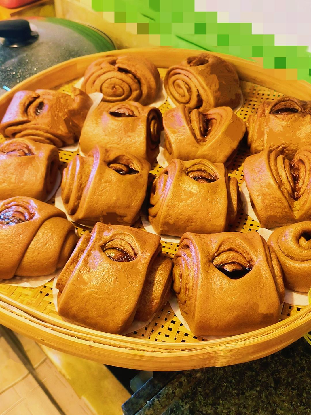 红糖手撕馒头（一次发酵）