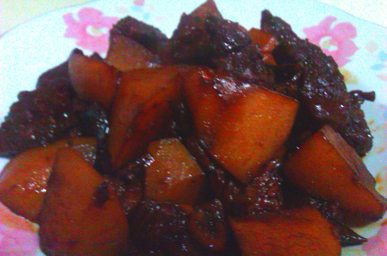 土豆炖牛肉