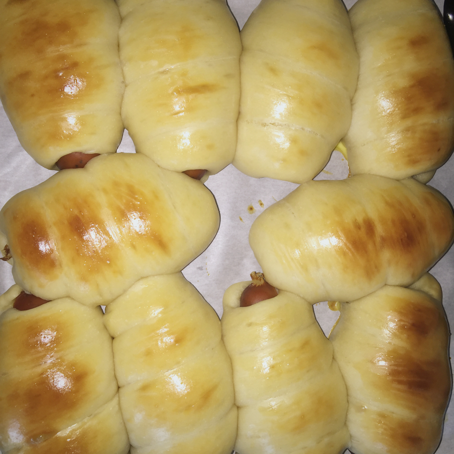 热狗面包卷