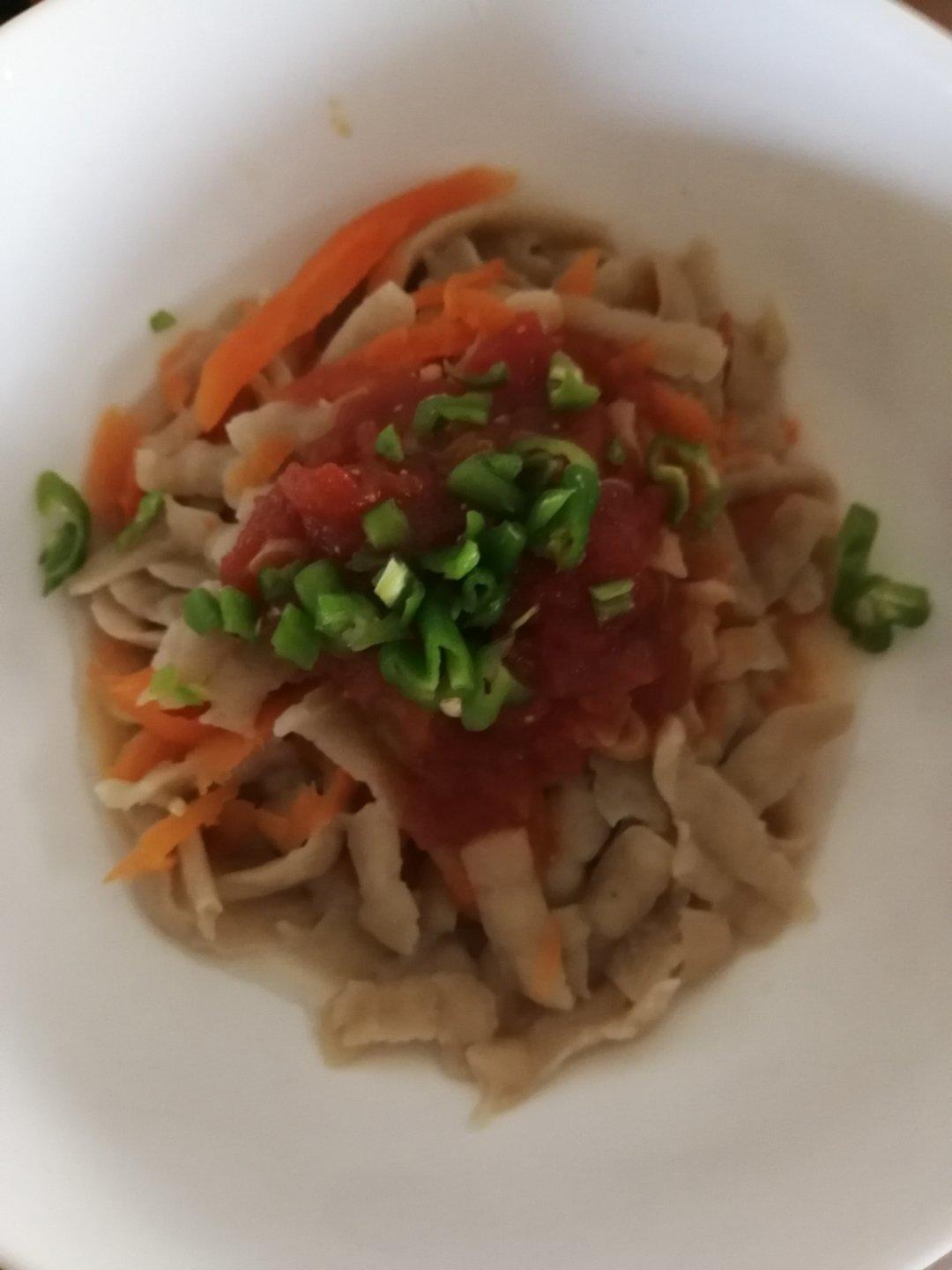 荷马私厨^_^红面擦尖（山西面食系列十）