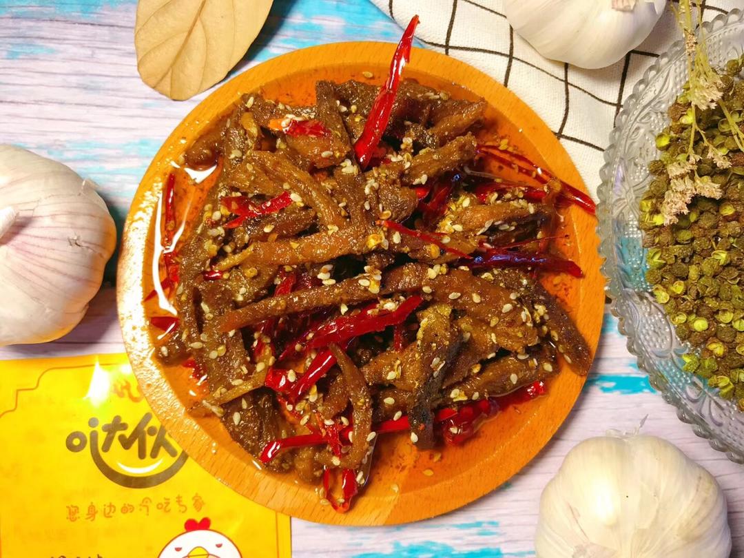 麻辣牛肉干