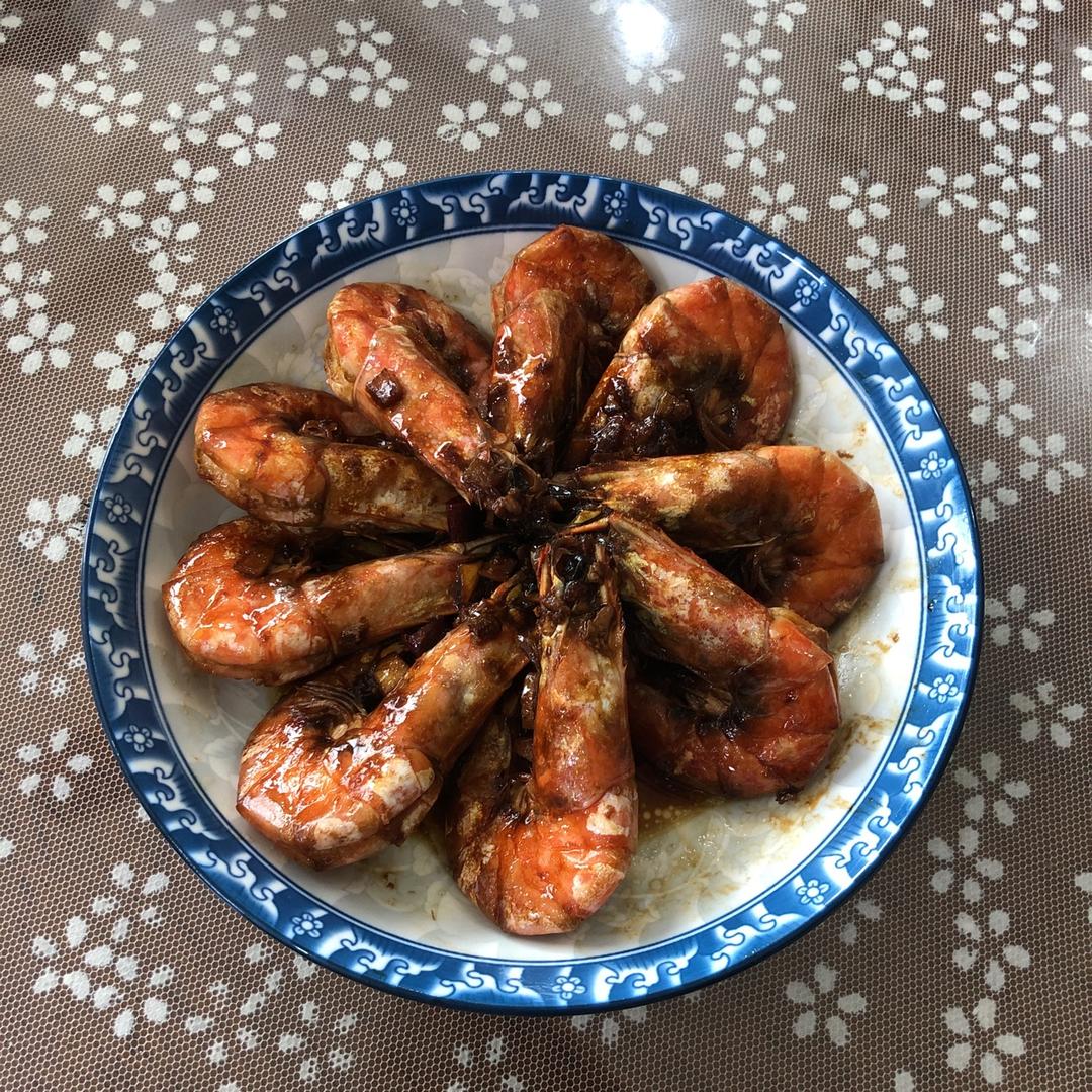 干烧大虾（黑虎虾）
