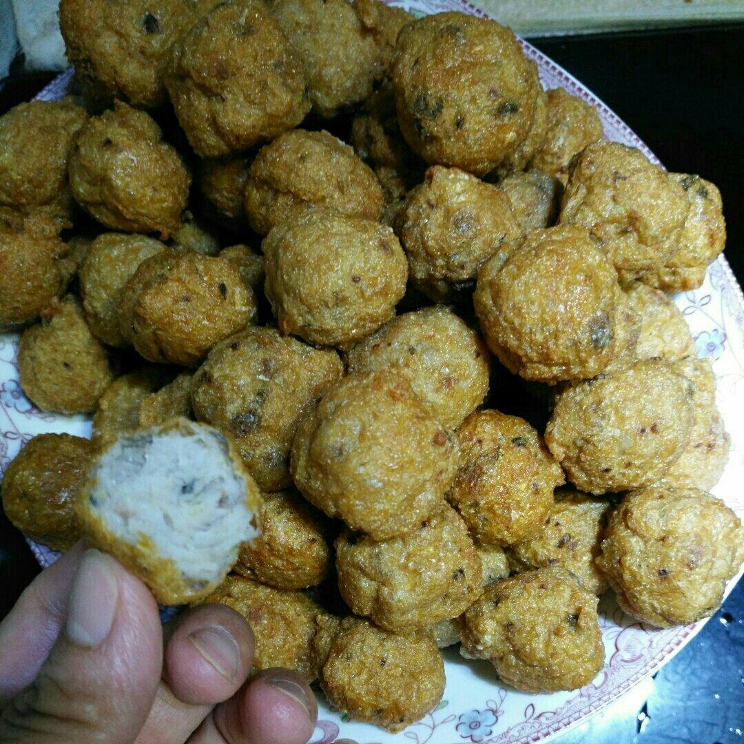 煎鱼丸（平底锅煎）