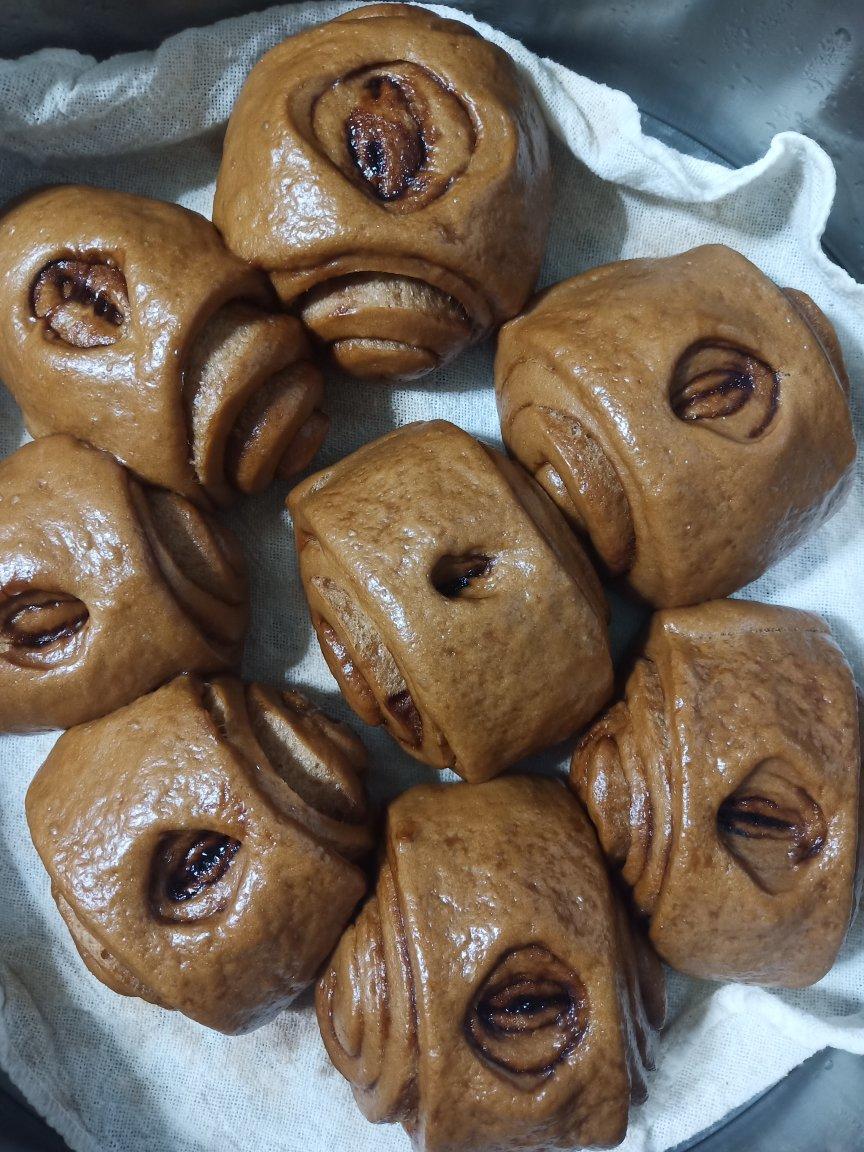 红糖手撕馒头（一次发酵）