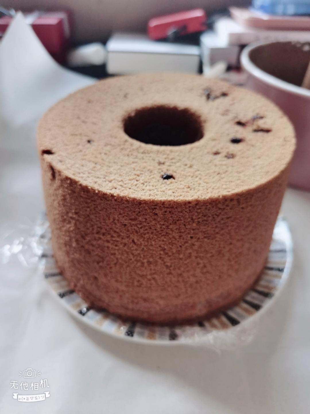 8寸可可戚风蛋糕