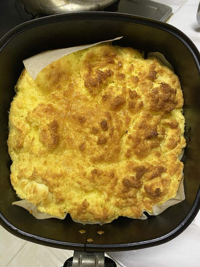 【空气炸锅——椰蓉小餐包】