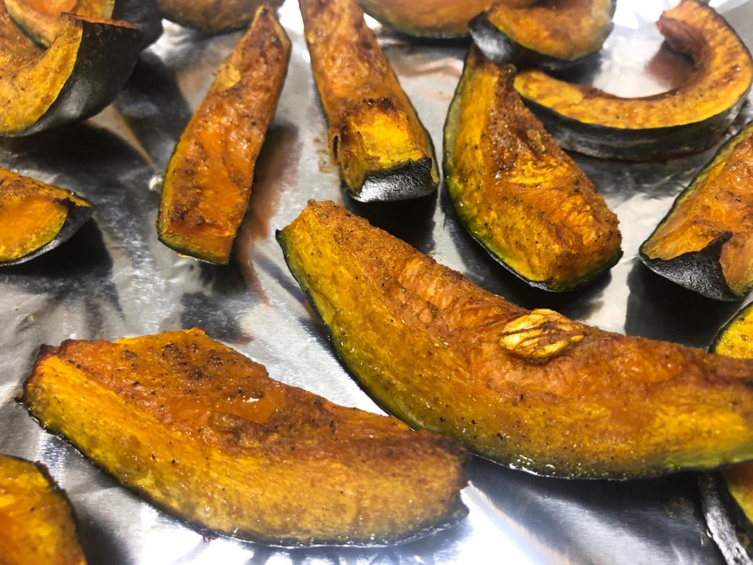 日式烤南瓜！甜品口味的主食，低GI减肥必备！