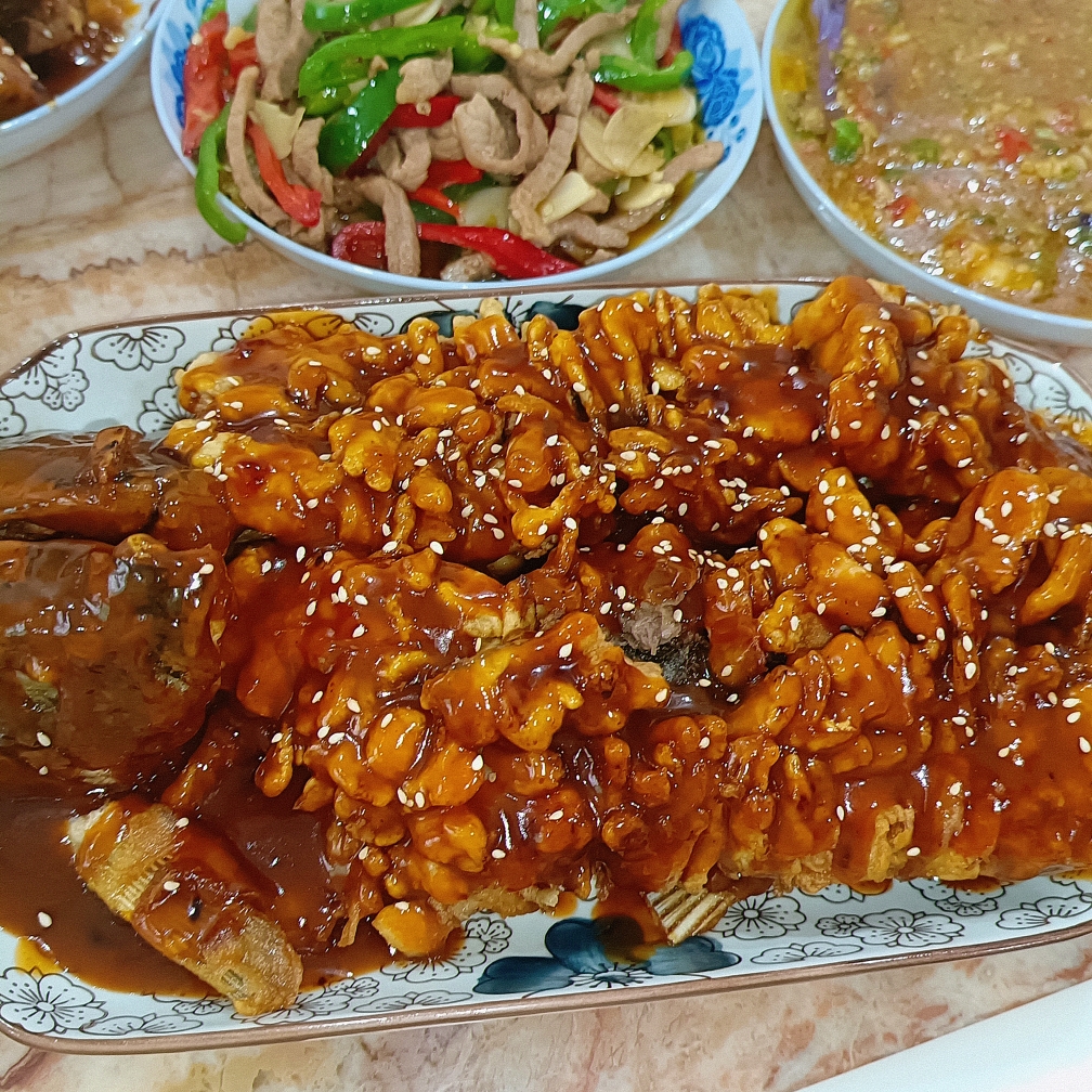 年菜必学【松鼠桂鱼】，给你多动图食谱，不信你学不会！（孔瑶原创食谱）