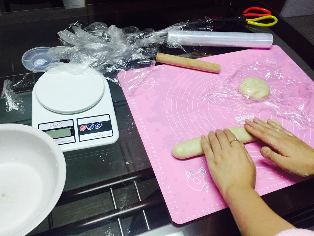 纯奶手撕吐司的做法 步骤1