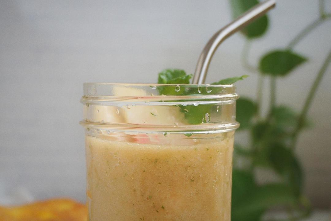 薄荷水蜜桃汁的做法