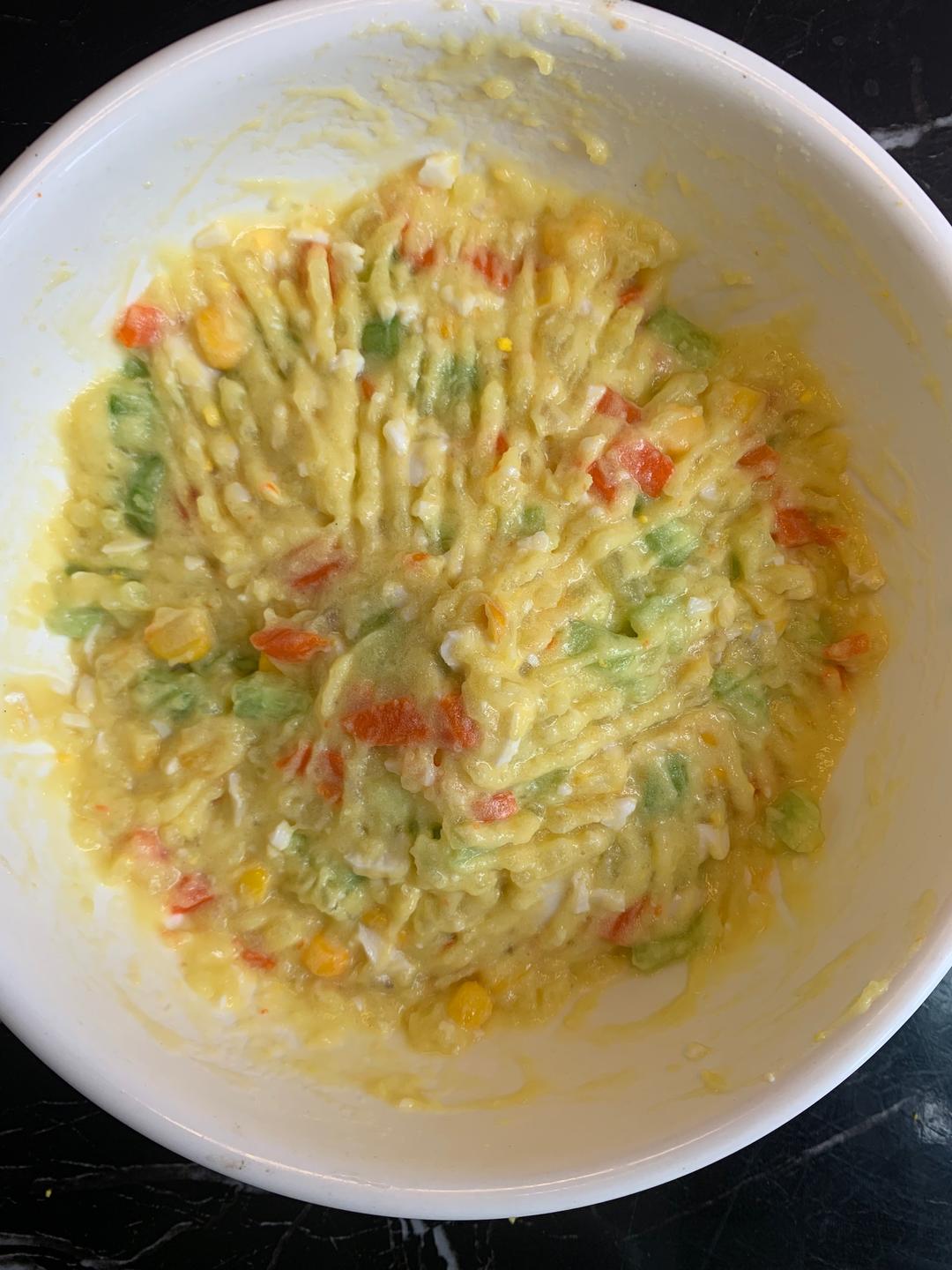 减脂餐—土豆泥沙拉的做法