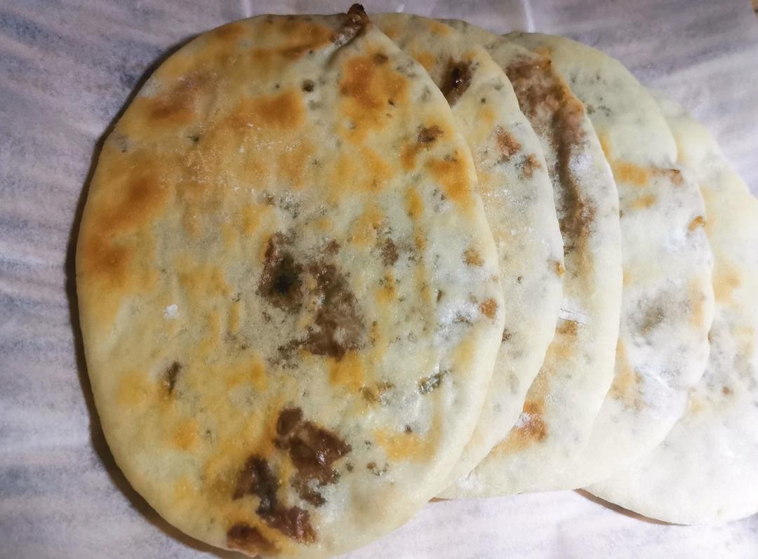 烤箱版鲜肉锅盔