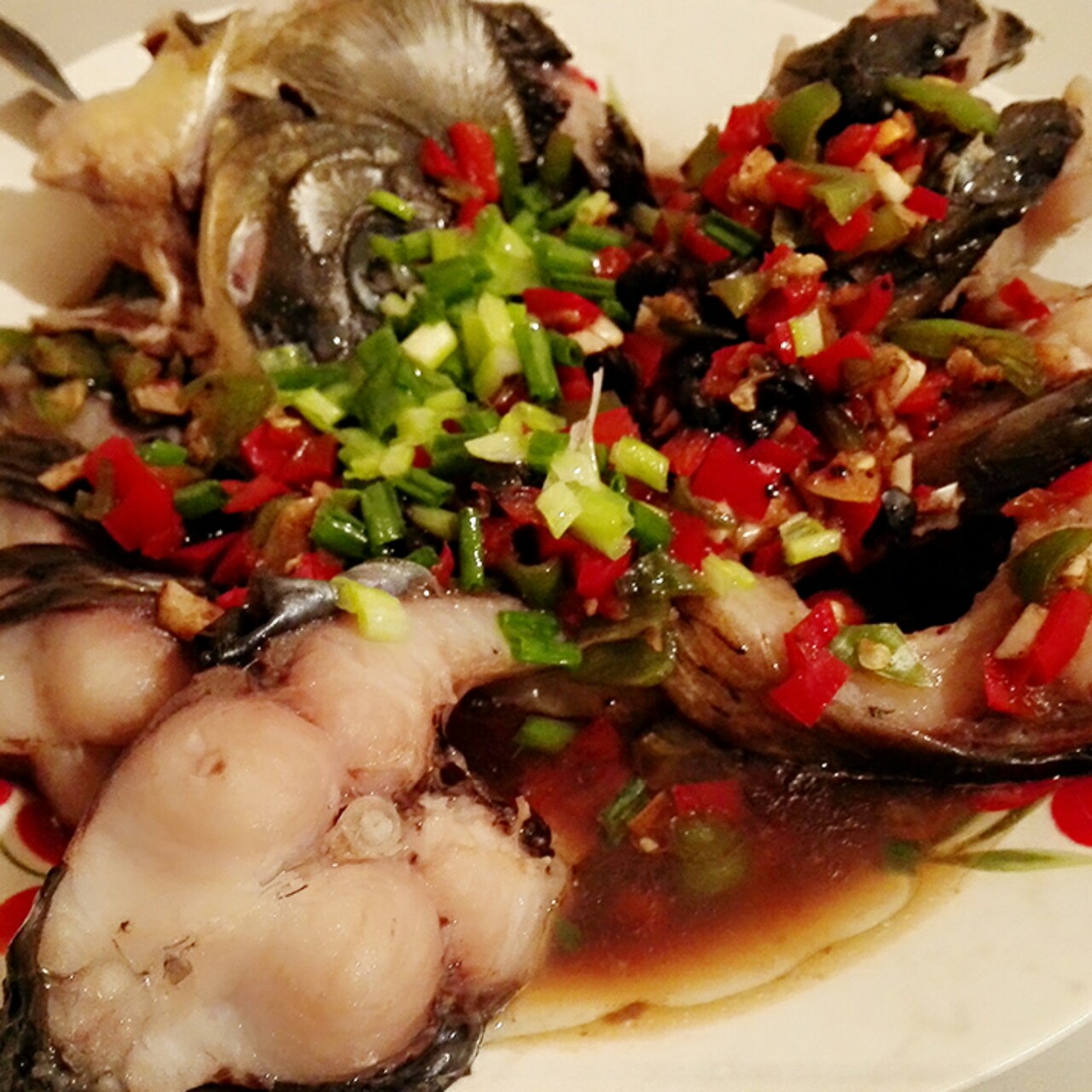 孔雀开屏清蒸鱼