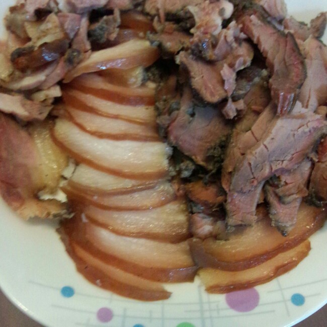 自制湖南烟熏腊肉