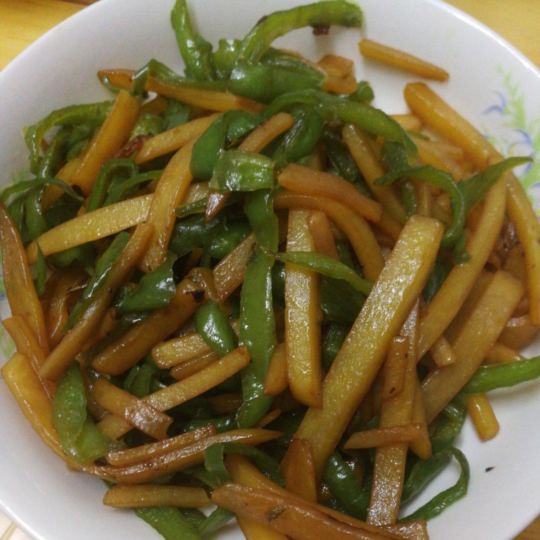 青椒土豆丝